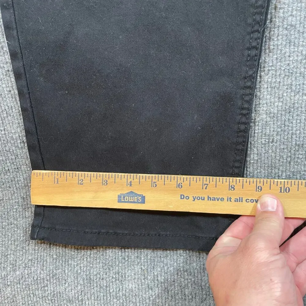 Southpole Stretch Biker Jeans Men's 44 (44X32) Black Destroyed Denim READ